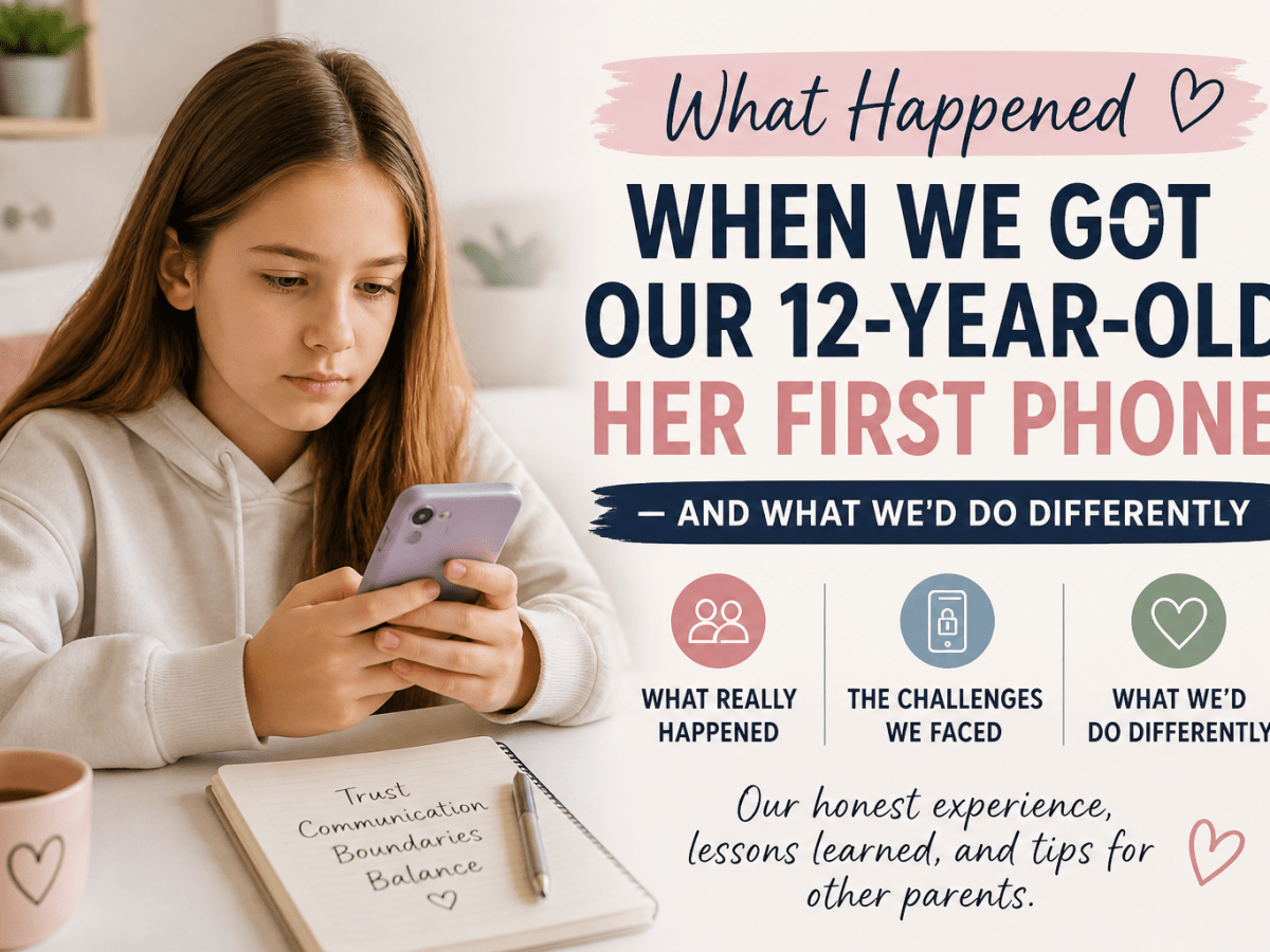 We Gave Our 12 Year Old a Phone — Here’s What Actually&nbsp;Happened