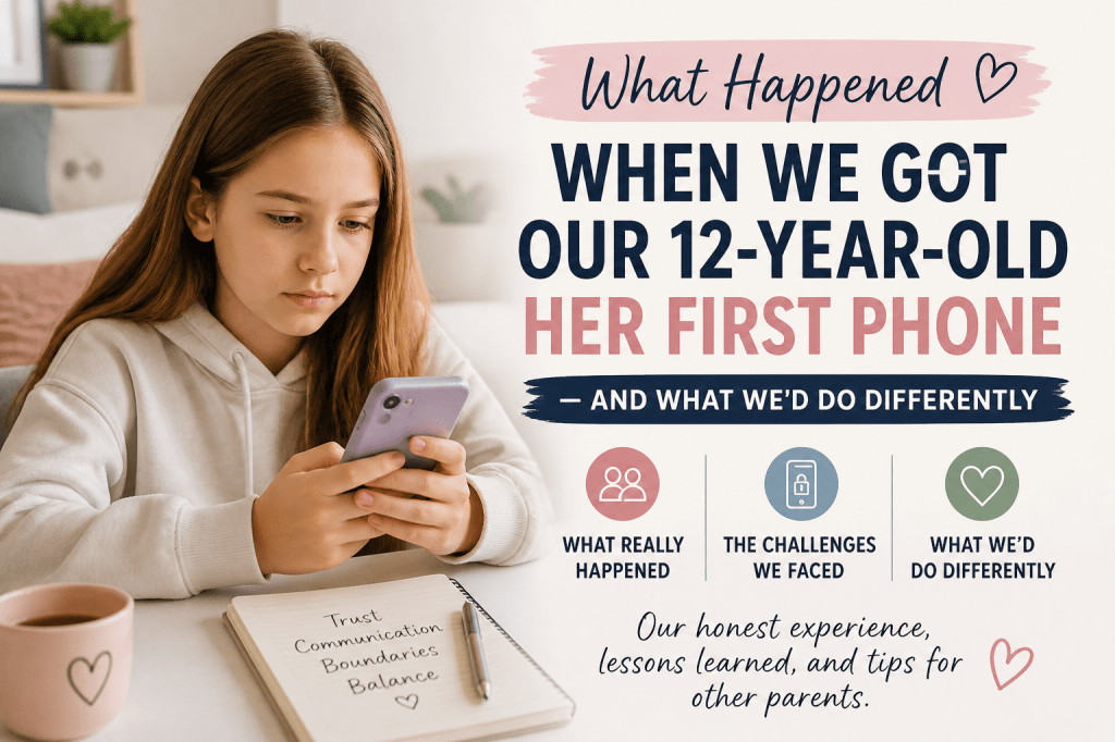 We Gave Our 12 Year Old a Phone — Here’s What Actually&nbsp;Happened